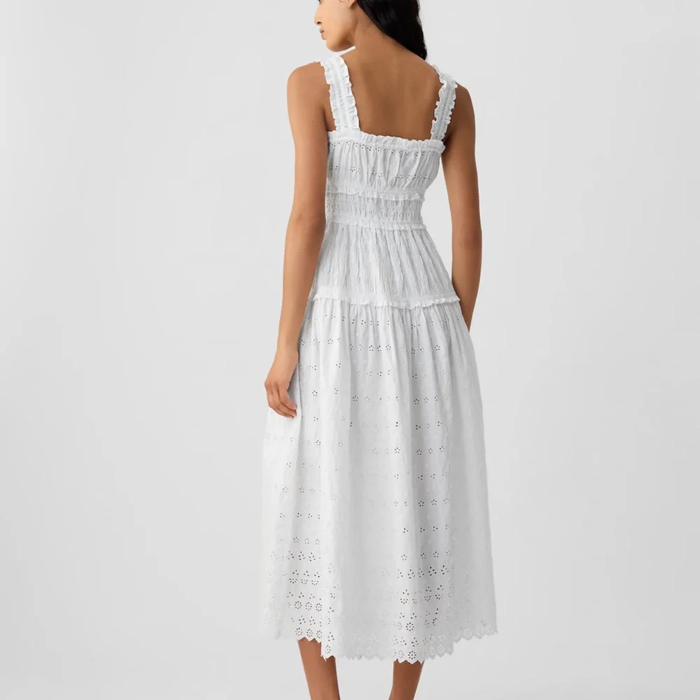 BNWT Gap × DÔEN Eyelet Midi Dress - Picture 3 of 3